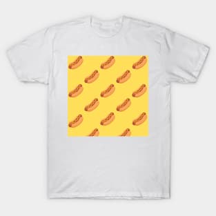 Yellow Hot Dog T-Shirt